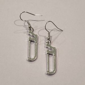 Hacksaw Earrings